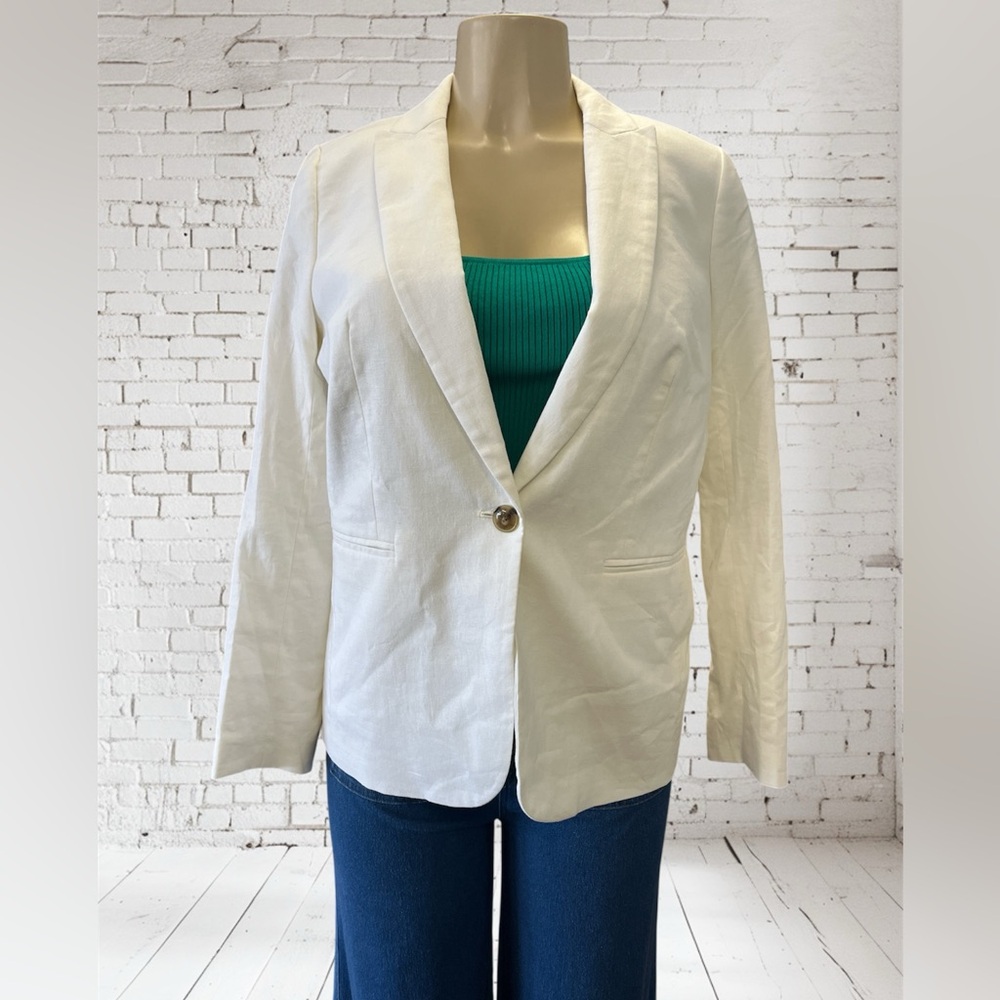 NWT J. Crew Off-White Blazer for Women Size 6